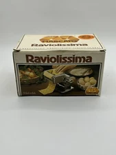 Vintage Marcato Atlas Raviolissima Ravioli Attachment Maker for Pasta Machine