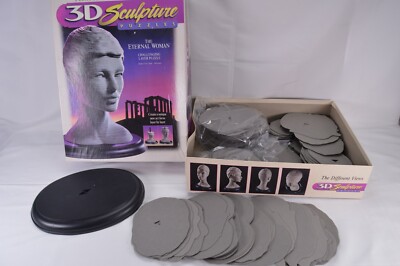 Milton Bradley Die ewige Frau 3D Skulptur Puzzle 1996 Puzzle vollständig