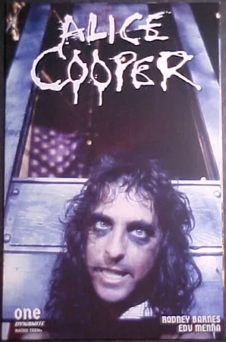 ALICE COOPER #1! COVER D PHOTO VARIANT! NM 2023 DYNAMITE