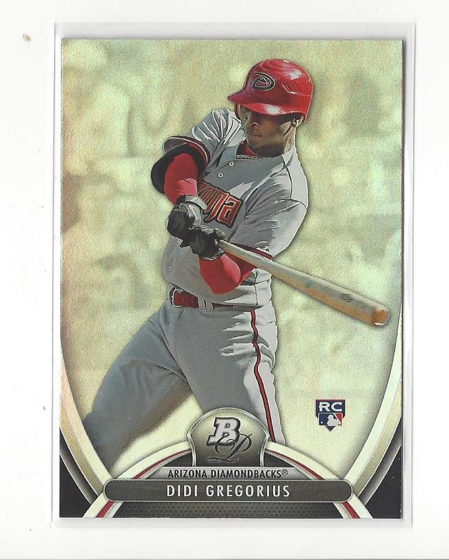 2013 Bowman Platinum #88 Didi Gregorius RC Rookie D-Backs Yankees