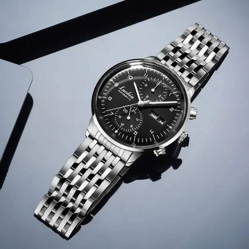Luobin Orologio Meccanico Automatico Lusso Acciaio Fondo Esposizione - Foto 7 di 7