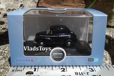 Oxford Auto Diecast 1/76 Scale Morris Minor MM - Black 76MMS007