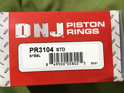 DNJ PR3104 Piston Ring Set Standard | Fits 1996-2005 GM 5.7L-6.0L V8 (Vortec) | 1.5x1.5x3.0 - View #3