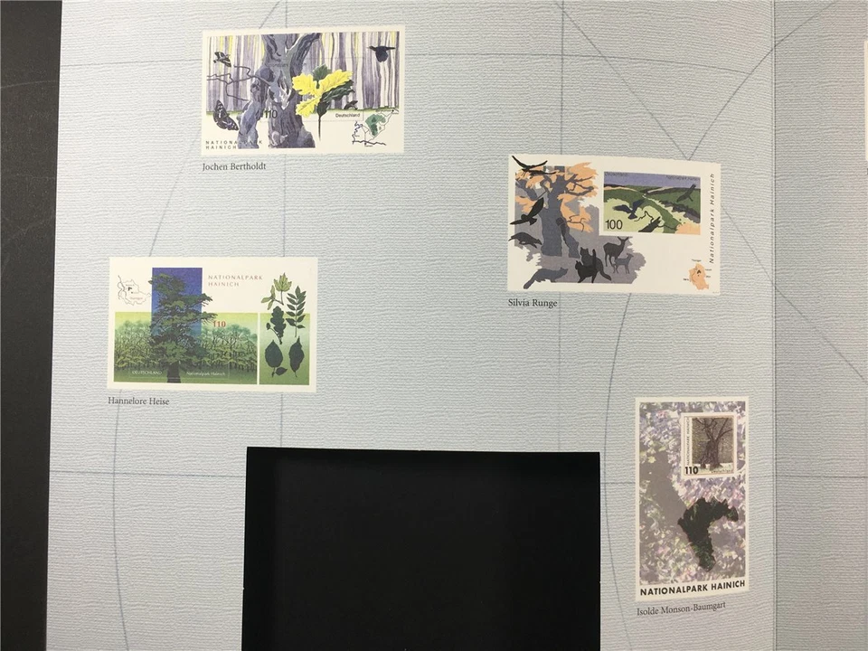 GERMANY ART-EDITION 2000/12 BLOCK 52 NATIONALPARK HAINICH - Image 4 of 4