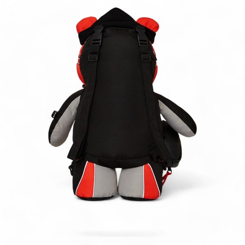 ZAINO ORSACCHIOTTO SPRAYGROUND SQUALO IN PARIGI BORSA PORTAMONETE NERO *ESAURITO* 🧸 - Foto 4 di 12