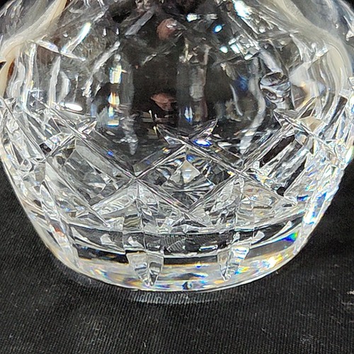 WATERFORD GIFTWARE HONEY JAR, Cut Lead Crystal, 3 5/8", Made in Ireland - Picture 5 of 8