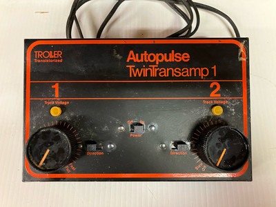 Collectible Troller Transistorized Autopulse Twin Transamp 1 2 - untested