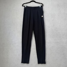 Straight Down Pants Womens Large Waffle Knit Lounge Made in USA Pockets