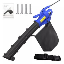 Heavy Duty 4500W Electric Garden Leaf Grass Hedge Blower Hoover Vacuum Vac