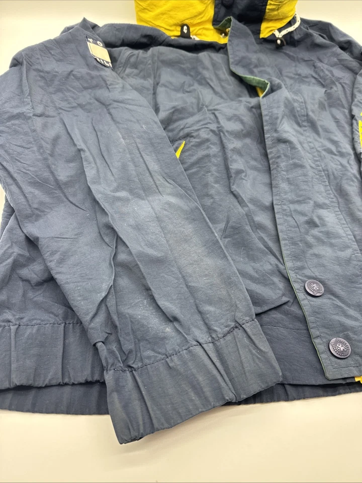 Vintage 90s Tommy Hilfiger Sailing Embroidered Spellout Windbreaker Jacket L - Image 2 of 4