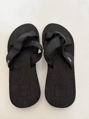 Teva Mush Sandal/Flip Flops Black Women Sized 8