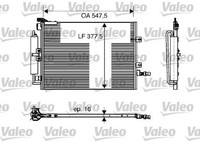 Valeo 818166 Kondensator FüR Klimaanlage Kondensator Klimaanlage FüR Renault