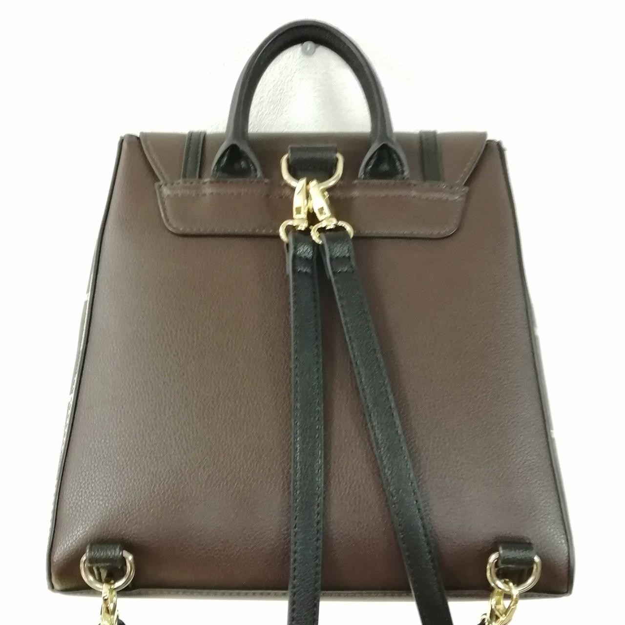 Square ribbon backpack Model Brown SAMANTHAVEGA - image 2