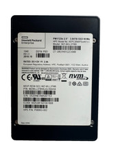 HPE SAMSUNG PM1723b 3.84TB 2.5" PCIe3.0 x4 NVMe U.2 SSD/Excellent HEALTH-95-99%