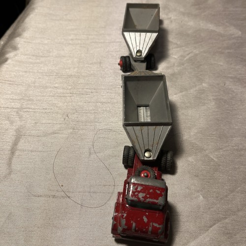 1960s Matchbox LESNEY MAJOR Pack No M-4 GMC Fruehauf Hopper Train - Picture 5 of 6