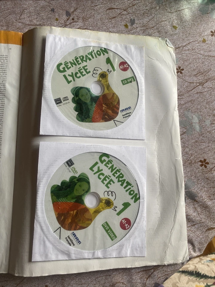 Generation lycee A1/A2 ELEVE+CD+DVD. NUEVO. Envío URGENTE. LIBRO DE TEXTO - Imagen 3 de 4