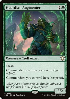 x1 Guardian Augmenter R MTG Commander: Secrets of Strixhaven M/NM, English
