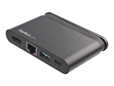 StarTech.com Multiport Adapter USB C HDMI 2x with 4K Mac / Windows 3.0 1xC 1xA