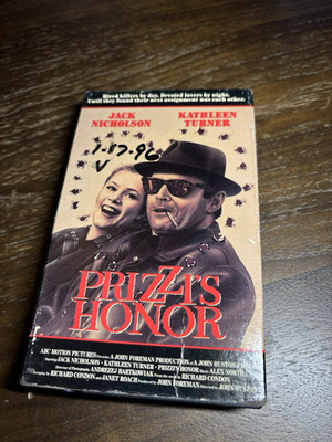 Prizzi's Honor Jack Nicholson Kathleen Turner 1986 Betamax NOT VHS Beta #104