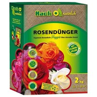 Hack-Bio RosendüNger 2 Kg BlumendüNger GartendüNger BalkondüNger