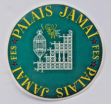 Hotel Palais Jamai ( Fes) Marrocos DECO Luggage Label