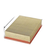 Luftfilter-Einsatz 258 mm - 184 mm VALEO für u.a. FORD ESCORT