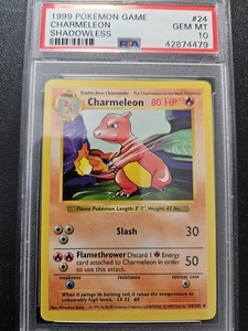 Shadowless Charmander Psa 10 | eBay