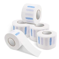  5 Rolls Disposable Barber Paper Neck Strips Barber Accessories, Professional 