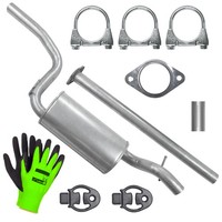 Auspuff Mitteltopf MittelschaldäMpfer FüR Volvo V50 1 Kombi 1.6 D (2004-03/2012)