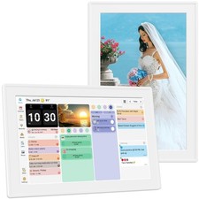 Digital Calendar with Touch Screen, Wall Mountable, Multi-Platform Calendar Sync