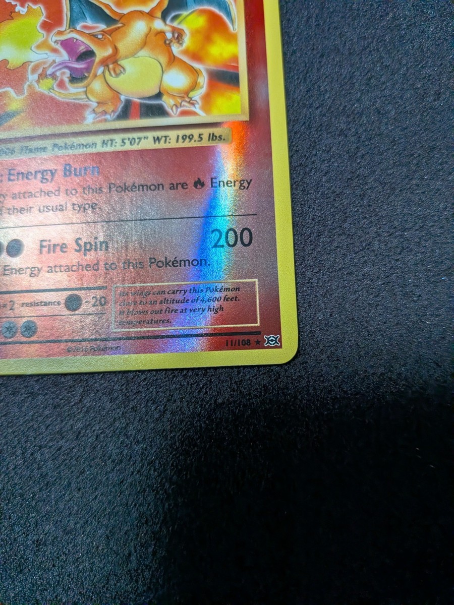 Charizard 11/108 Pokemon XY Evolutions - Reverse Holo NM Rare