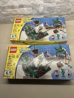2x Lego SpongeBob SquarePants 3817 The Flying Dutchman 2 Sets - 1 Sealed, 1 Used