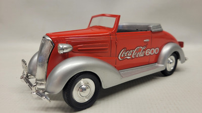 Liberty Classics 1/25 Die-Cast Coca Cola 600 1937 Chevrolet Roadster Coin Bank