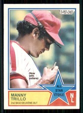 1983 O-Pee-Chee Manny Trillo Cleveland Indians #174