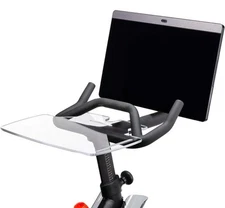 Peloton Bike+ with Premium Acrylic Laptop Tray | Elevate Workouts