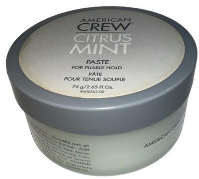 1- American Crew CITRUS MINT PASTE for PLIABLE HOLD 2.65 oz (RARE)See All Photos