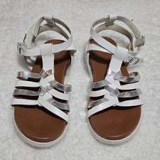 Wonder Nation Girl's Sz 12 Sandals Silver White, Cat Jack 12 Sandals Pink/blue