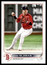 2022 Topps Jose Iglesias Boston Red Sox #15