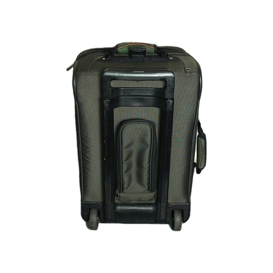 Briggs & Riley Transcend 2 Wheeled 22" Carry-On Expandable Upright, Gray/Green - Image 4 of 4