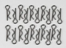 NEW HPI BODY CLIP 6mm BLACK 20pcs BAJA 5T/5B/5SC/FLUX/RTR NITRO RS4 3 DRIFT