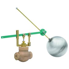 KECKLEY 127SG/BB Float Valve Assembly, Double, Size 1 In.