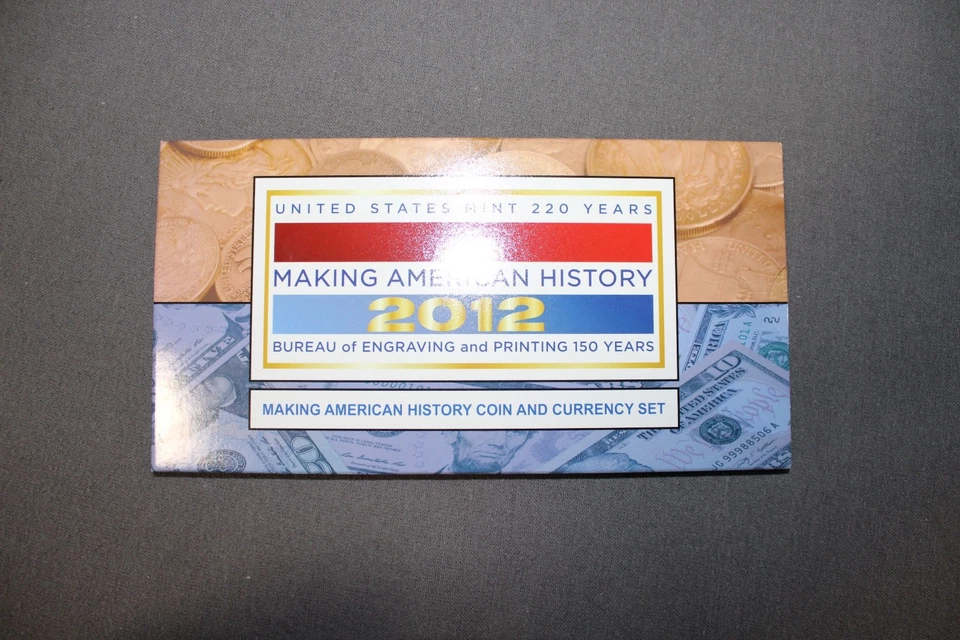 U.S. Mint 220 years Making American History Coin And Currency set 2012 free ship - Image 2 of 4