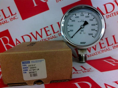 #ad #ad WIKA 233.53 4 10000PSI 1 2NPT LM 23353410000PSI12NPTLM NEW IN BOX $66.92