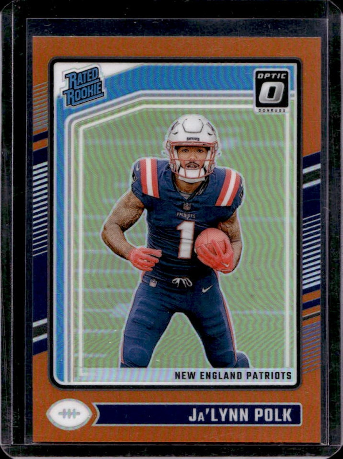 Ja'Lynn Polk Panini Donruss Optic #240 Orange