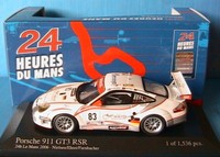 Porsche 911 GT3 Rsr #83 24H Le Mans 2006 Nielsen Ehret Minichamps 1/43