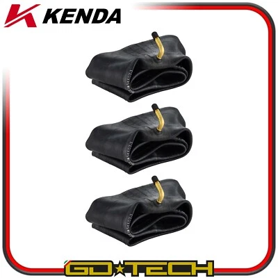 3 CAMERA D'ARIA 3.00-10 3.50-10 VESPA APE Kenda RUOTA CERCHIO 10 VALVOLA CURVA