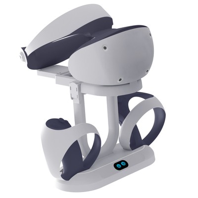 For PS VR2 handle charging base w/ storage glasses holder PSVR2 game accessories