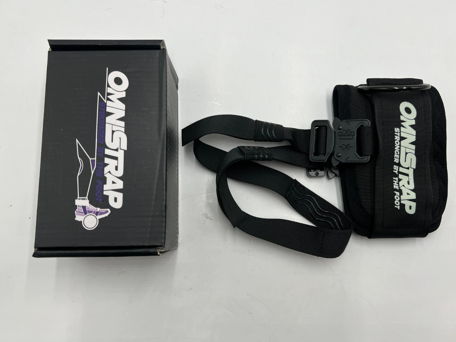 (QTY 4) Omnistrap Stronger By The Foot, Dumbbell Workout Ankle Strap