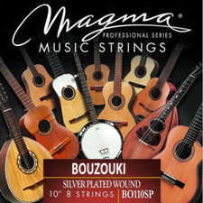 Magma BOUZOUKI 10'' 8 Strings Steel - Silver Plated BO110SP