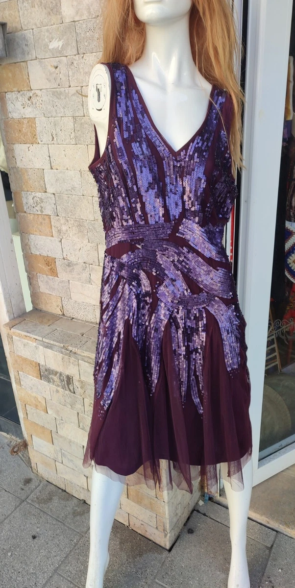 Gina bacconi cheap sequin dress